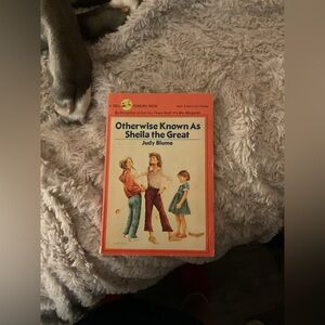 Otherwise Known As Sheila the Great Book paperback 1980
